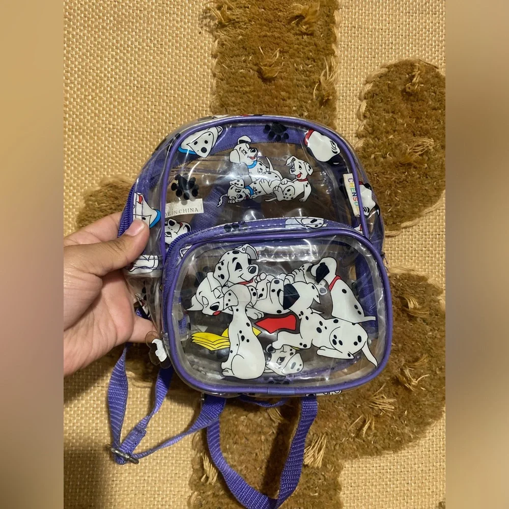 101 Dalmatians Mini Clear Chenson Vintage Backpack - Picture 1 of 7